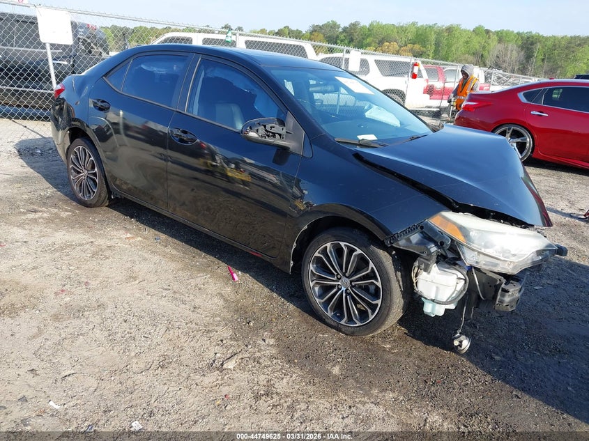 2016 Toyota Corolla S Plus