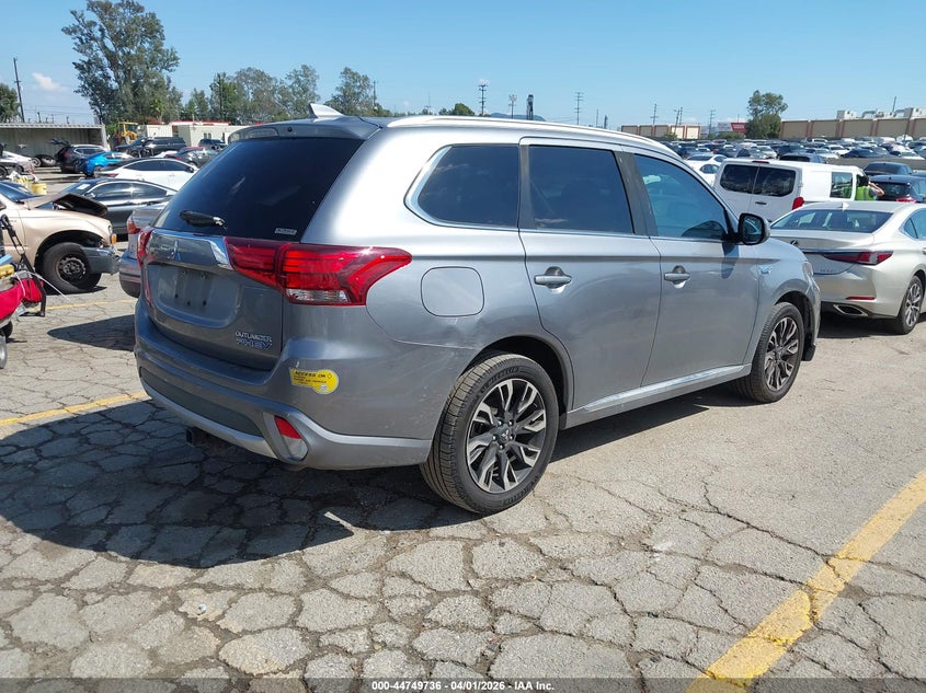 Vin: ja4j24a54jz031730, lot: 45246931, mitsubishi outlander phev sel 20184