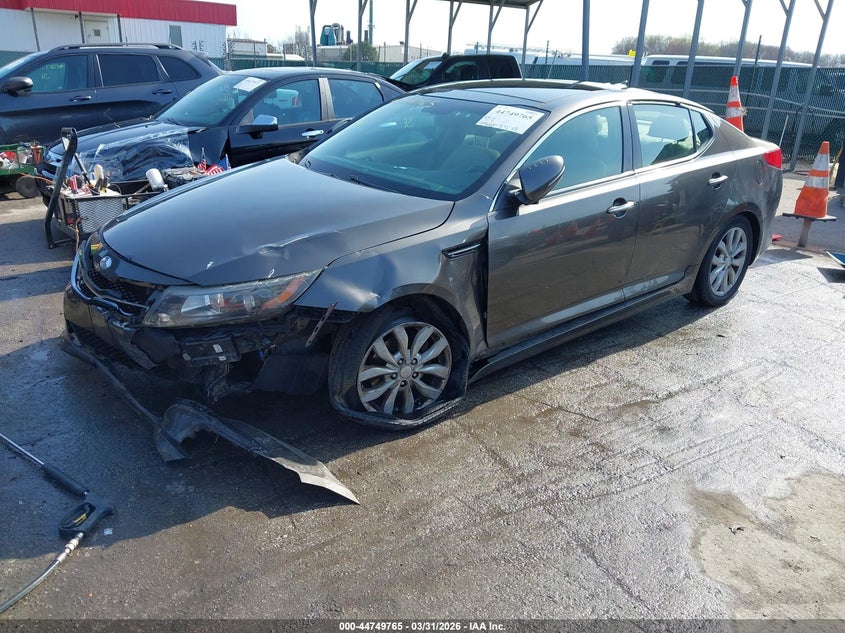 Vin: 5xxgn4a78eg314696, lot: 45246960, kia optima ex 20142