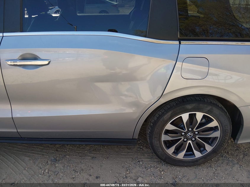2022 Honda Odyssey Ex-L VIN: 5FNRL6H71NB070019 Lot: 44749770