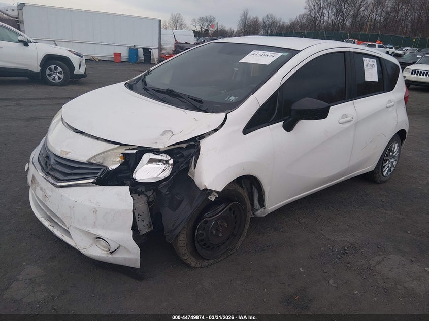 Vin: 3n1ce2cp7fl396834, lot: 45247069, nissan versa note s (sr)/s plus/sl/sr/sv 20152