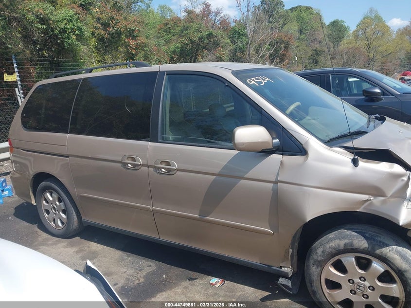 2002 Honda Odyssey Ex-L VIN: 5FNRL189X2B029324 Lot: 44749881