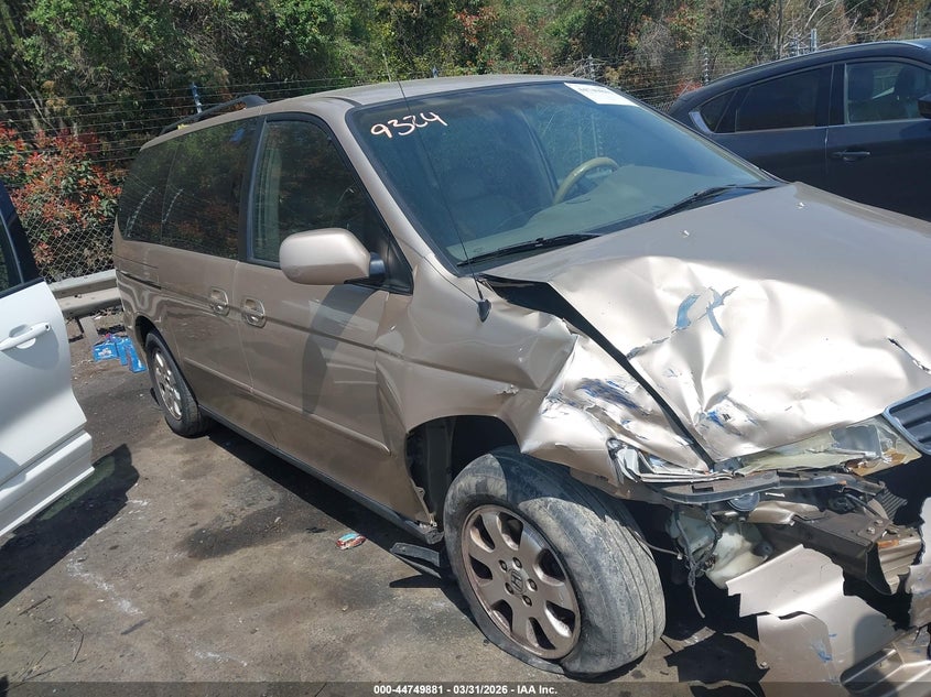2002 Honda Odyssey Ex-L VIN: 5FNRL189X2B029324 Lot: 44749881