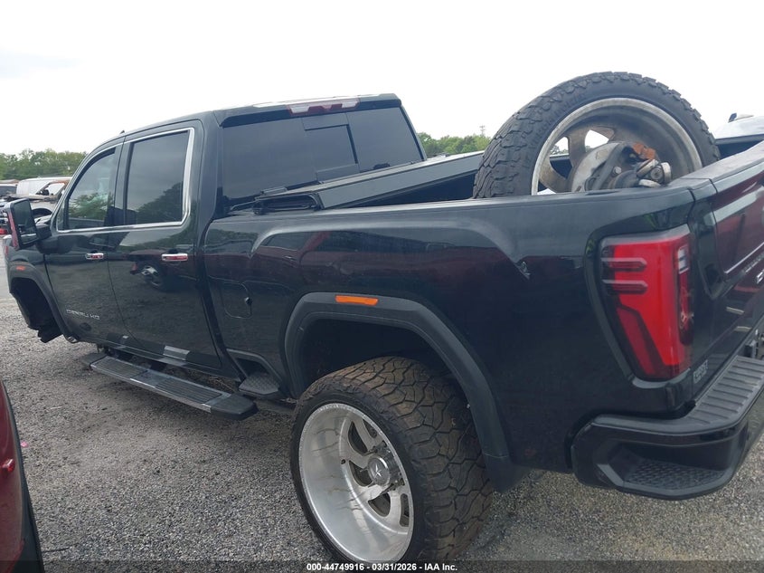 2024 Gmc SIERRA 2500Hd 4Wd Standard Bed Denali black Lot 111044749916 Vin 1GT49REY9RF242919