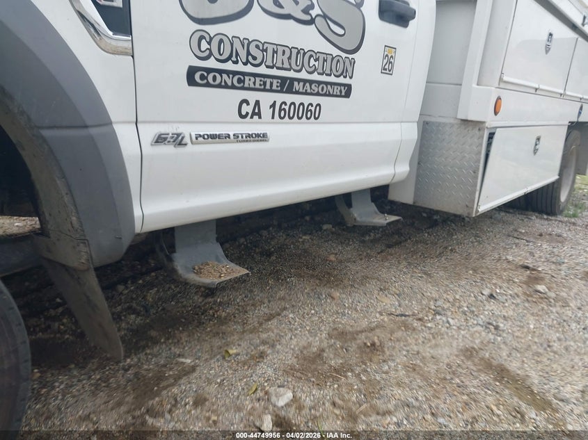 2019 Ford F-550 Chassis Xl VIN: 1FDUF5GT5KEE93706 Lot: 44749956