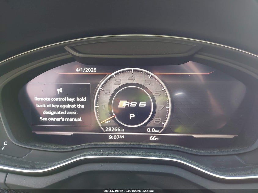 2019 Audi Rs 5 2.9T VIN: WUABWCF56KA901921 Lot: 44749972