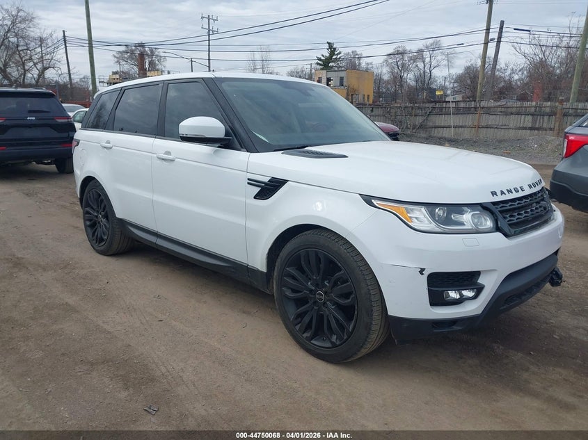 2016 Land Rover Range Rover Sport 3.0L V6 Turbocharged Diesel Hse Td6