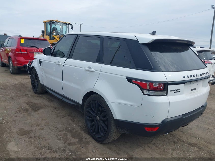2016 Land Rover Range Rover Sport 3.0L V6 Turbocharged Diesel Hse Td6