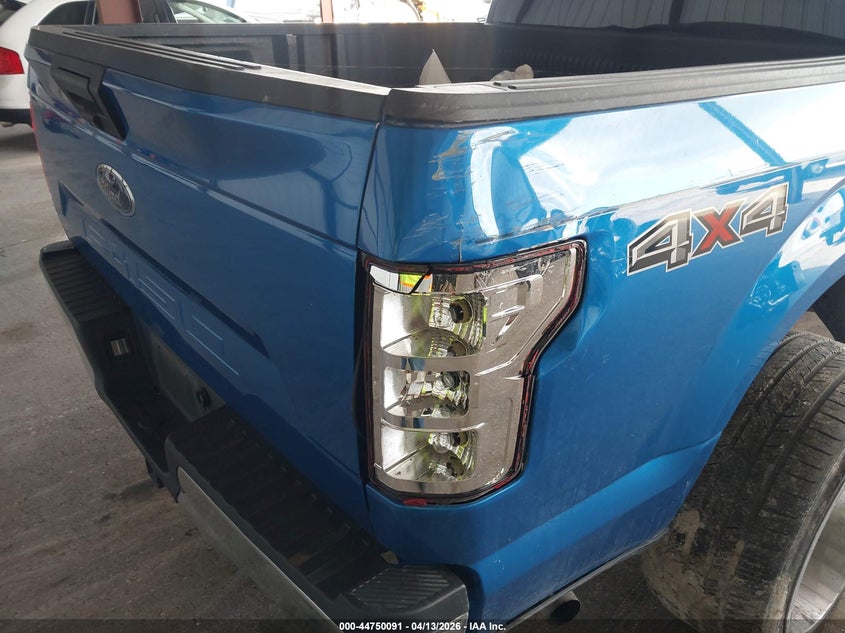 2019 Ford F-150 5.0 Xlt blue Lot 111044750091 Vin 1FTEW1E5XKFA21033