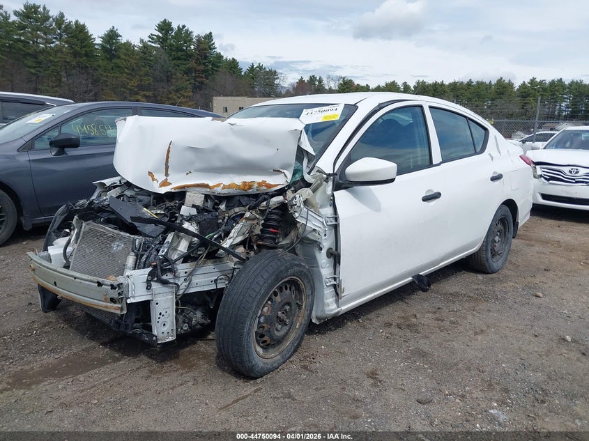 Vin: 3n1cn7ap0jl823988, lot: 45247289, nissan versa 1.6 s+ 20182