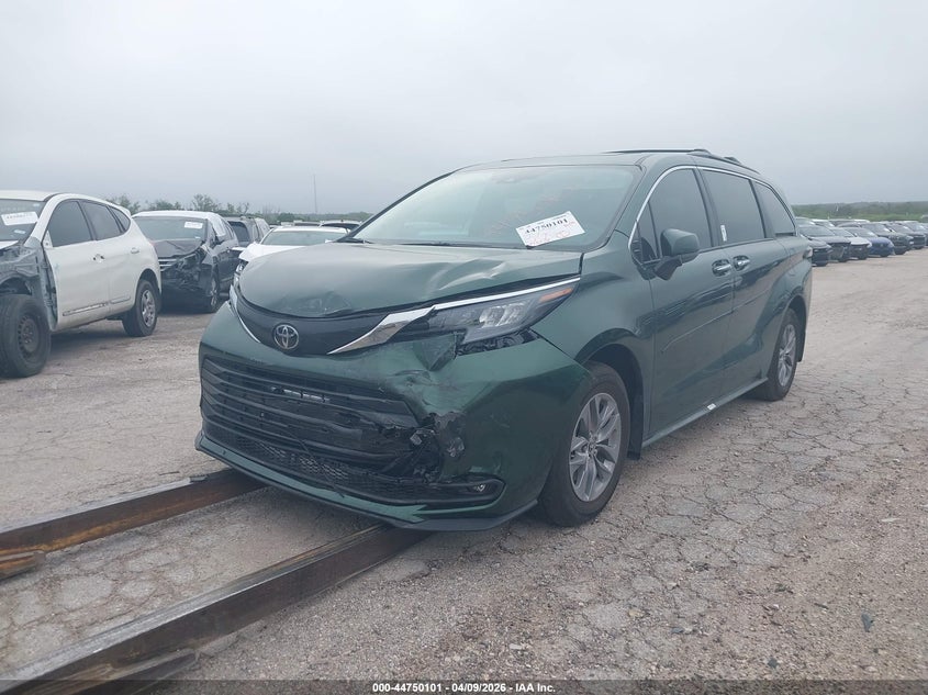 Vin: 5tdyrkec0ts294914, lot: 45247296, toyota sienna xle 20262