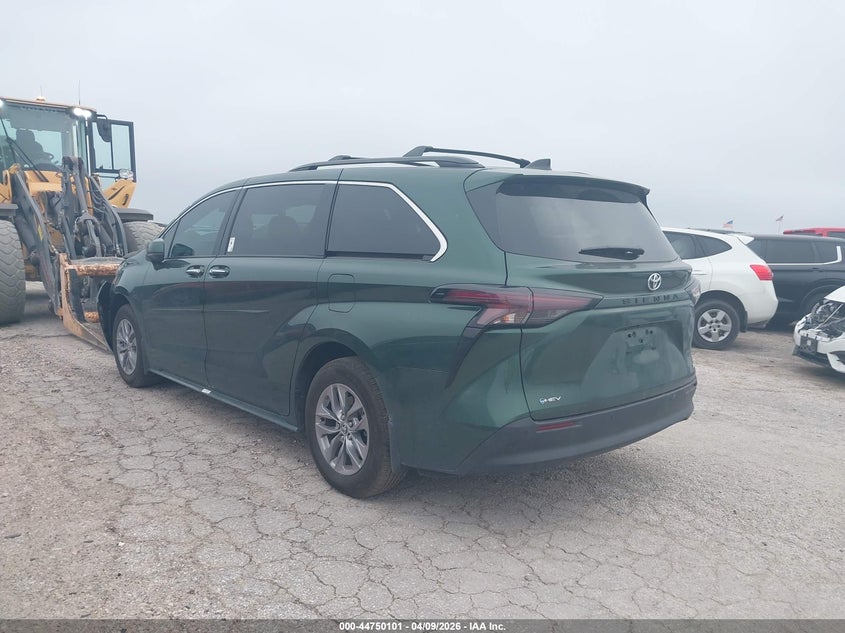 Vin: 5tdyrkec0ts294914, lot: 45247296, toyota sienna xle 20263