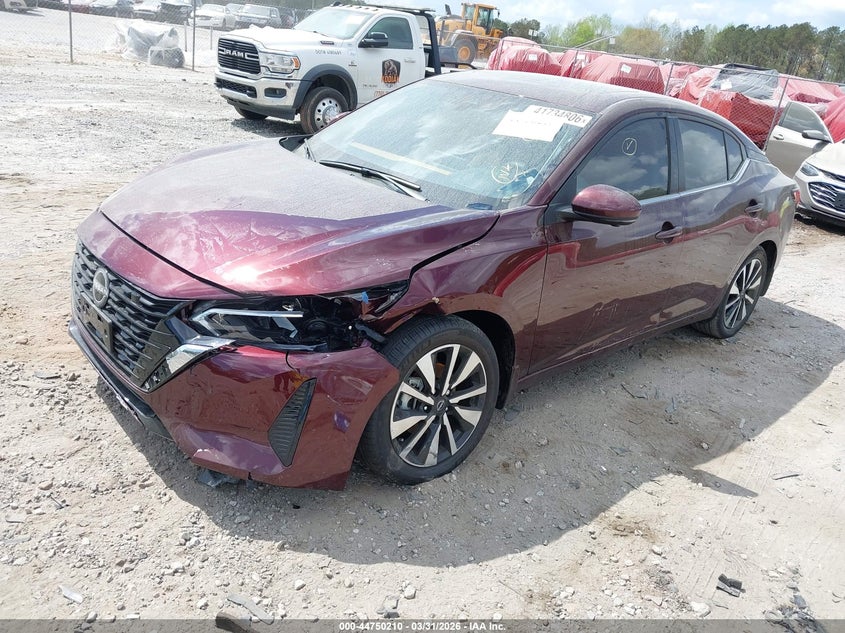 2025 Nissan Sentra Sv 3N1AB8CV1SY396567 photo 1