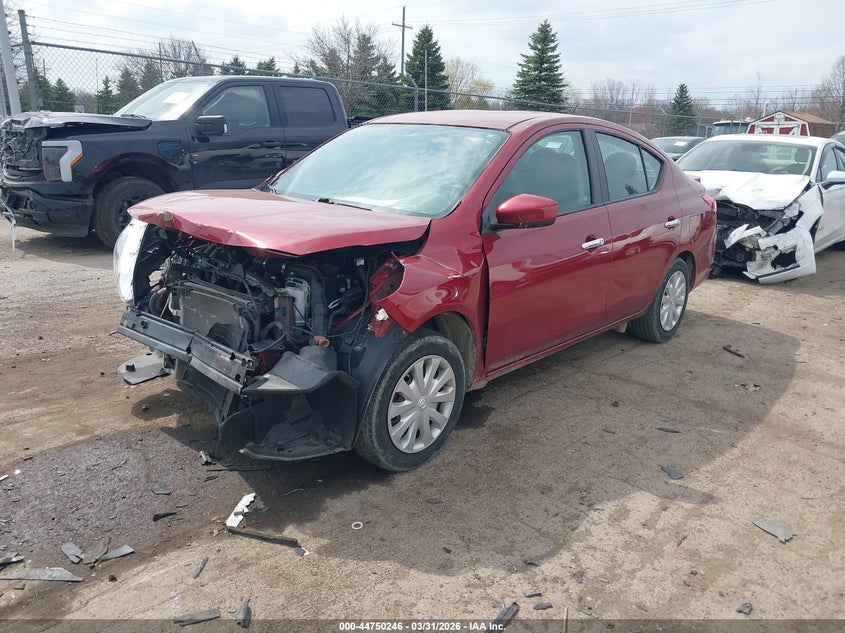 Vin: 3n1cn7ap2hk453935, lot: 45247439, nissan versa 1.6 sv 20172