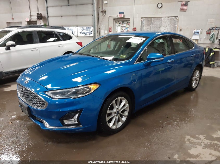 2019 Ford Fusion Energi Titanium 3FA6P0SU3KR258351 photo 1