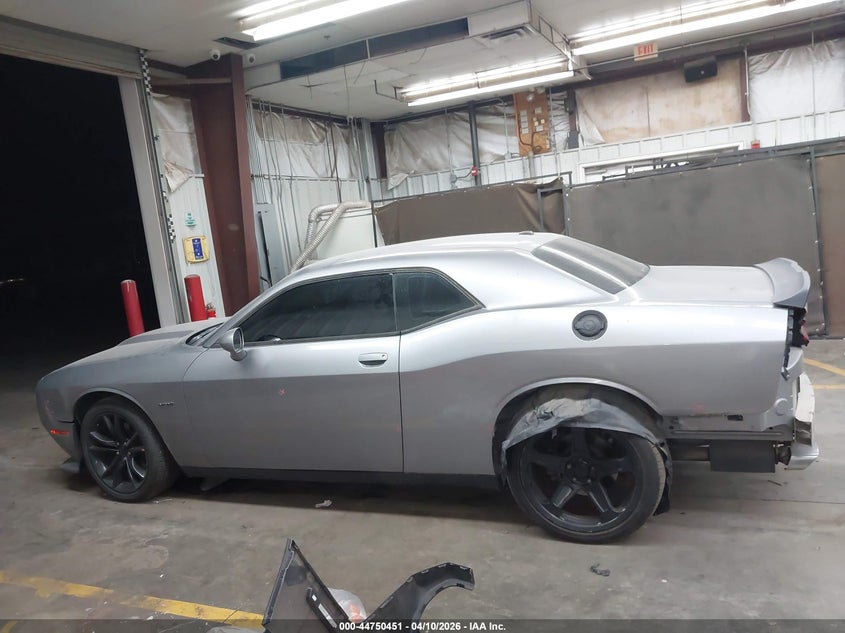 2017 Dodge Challenger 5.7 R T grey Lot 111044750451 Vin 2C3CDZBT5HH548858