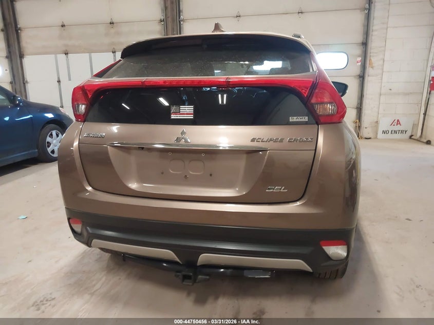 2019 Mitsubishi Eclipse Cross Sel VIN: JA4AT5AA0KZ004705 Lot: 44750456