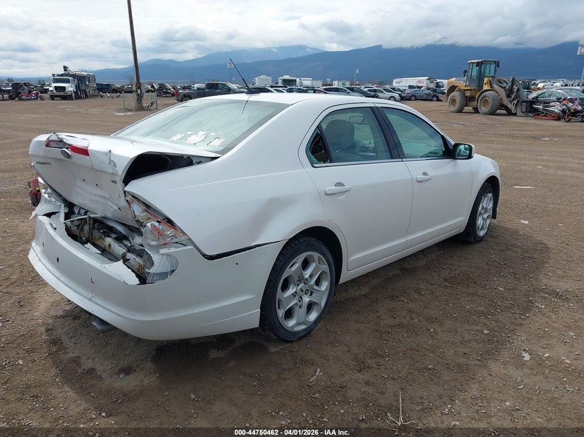 Vin: 3fahp0ha0br315904, lot: 45247657, ford fusion se 20114
