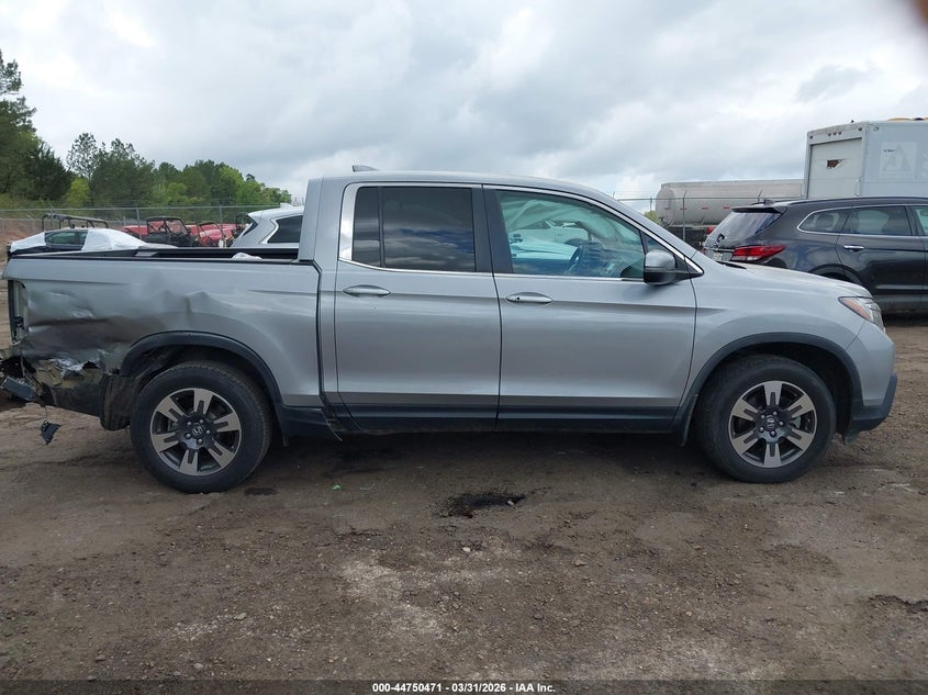 2019 Honda Ridgeline Rtl VIN: 5FPYK3F53KB000796 Lot: 44750471