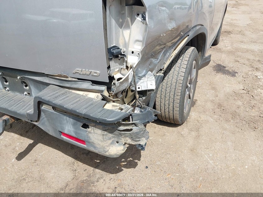 2019 Honda Ridgeline Rtl VIN: 5FPYK3F53KB000796 Lot: 44750471