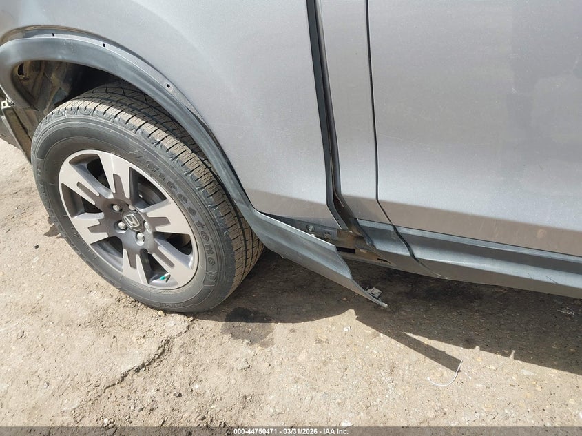 2019 Honda Ridgeline Rtl VIN: 5FPYK3F53KB000796 Lot: 44750471