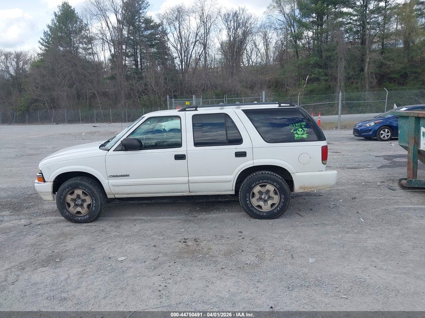 2004 Chevrolet Blazer Ls VIN: 1GNDT13X34K144151 Lot: 44750491