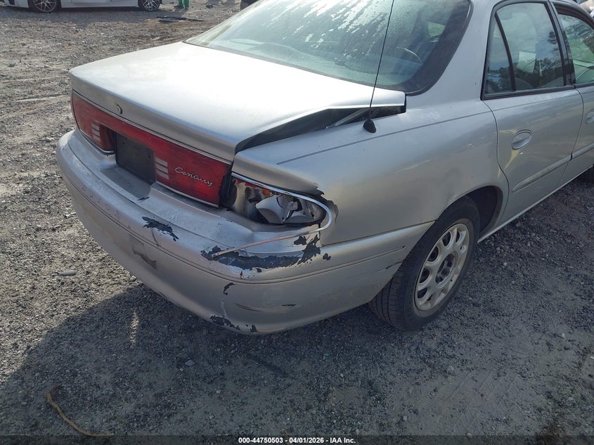 2003 Buick Century Custom VIN: 2G4WS52J631213515 Lot: 44750503