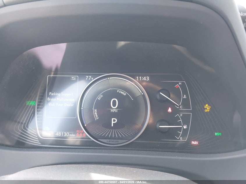 2023 Lexus Ux 250H Premium VIN: JTHP9JBHXP2067215 Lot: 44750507