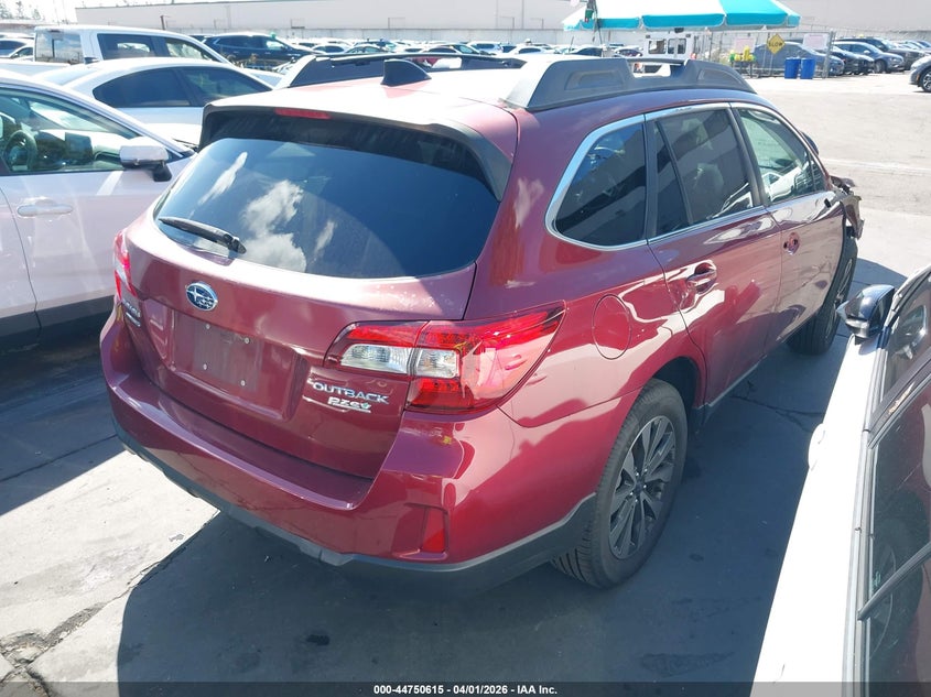 2016 Subaru Outback 2.5I Limited