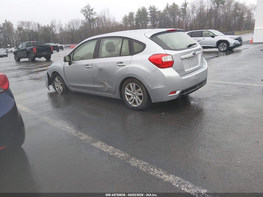 Vin: jf1gpac66f8208657, lot: 45247831, subaru impreza 2.0i premium 20153