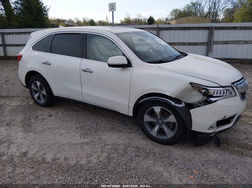 2016 Acura Mdx Acurawatch Plus Package