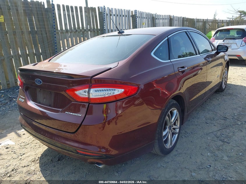 2016 Ford Fusion Energi Titanium
