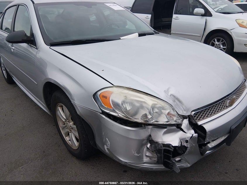 2012 Chevrolet Impala 3.6 Ls grey Lot 111044750667 Vin 2G1WA5E39C1184153