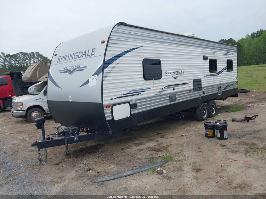 Vin: 4ydt27t25l3103038, lot: 45247865, keystone rv springdale 20202