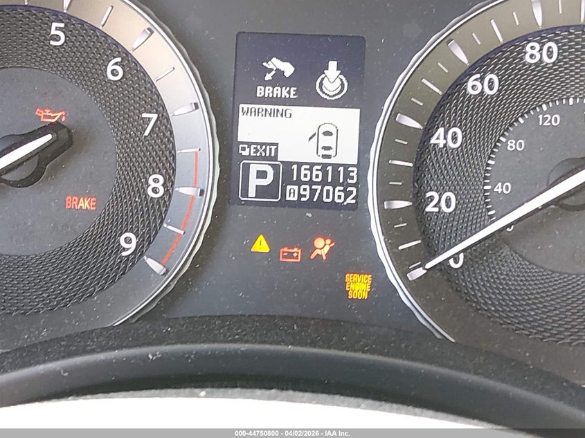 2011 Infiniti M37 VIN: JN1BY1AP3BM325713 Lot: 44750800