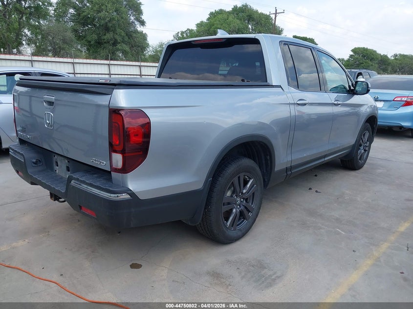 2020 Honda Ridgeline Awd Sport