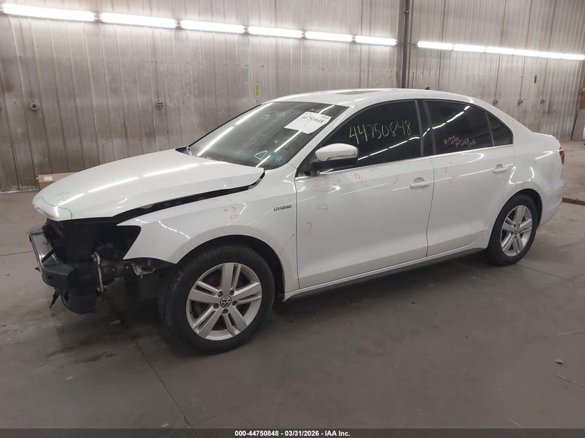 2014 VOLKSWAGEN JETTA HYBRID auction photo 2