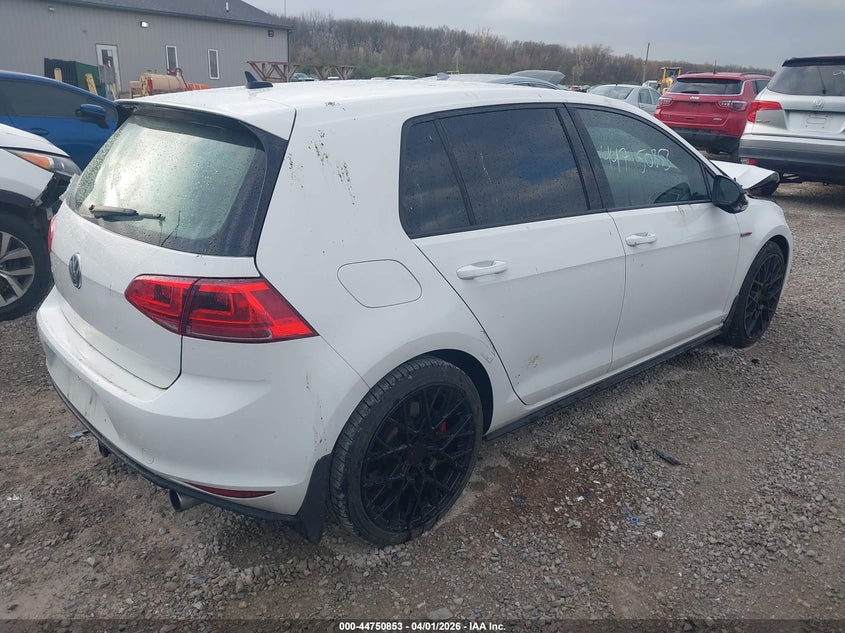 2017 Volkswagen Golf Gti Autobahn 4-Door/S 4-Door/Se 4-Door/Sport 4-Door