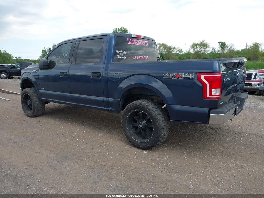 Vin: 1ftew1eg4ffb07462, lot: 45248127, ford f-150 xlt 20153