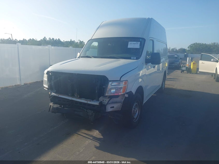 2016 Nissan Nv Cargo Nv2500 Hd S V6