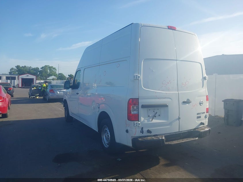 2016 Nissan Nv Cargo Nv2500 Hd S V6