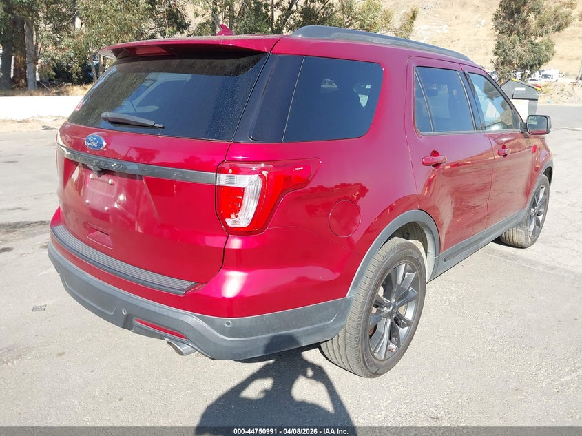 Vin: 1fm5k7d85kga41710, lot: 45248186, ford explorer xlt 20194