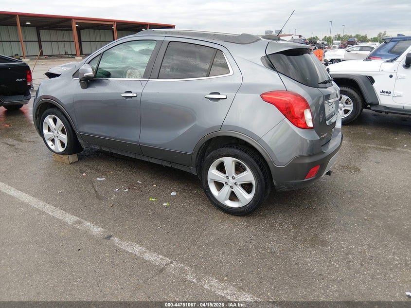 2015 Buick Encore 1.4 grey Lot 111044751067 Vin KL4CJASB1FB193250