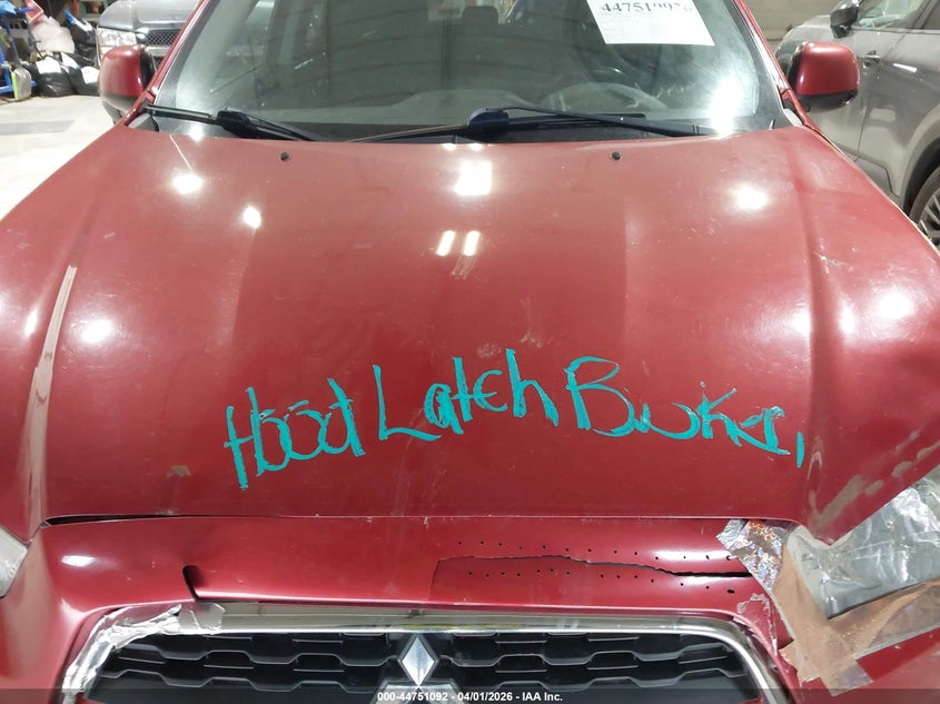 2014 Mitsubishi Outlander Sport Es VIN: 4A4AR3AU7EE022674 Lot: 44751092