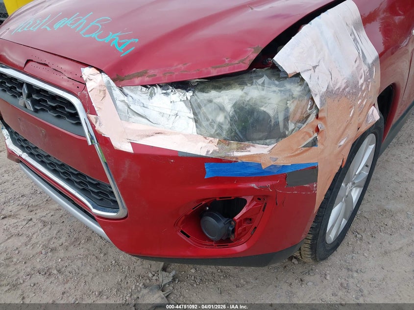 2014 Mitsubishi Outlander Sport Es VIN: 4A4AR3AU7EE022674 Lot: 44751092