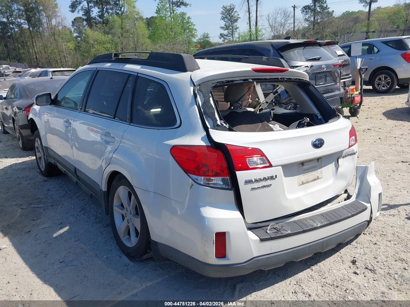 Vin: 4s4brcccxd3283299, lot: 45248421, subaru outback 2.5i premium 20133