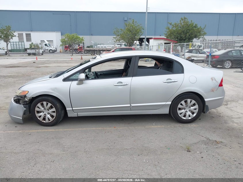 2008 HONDA CIVIC SEDAN 1.8L I-4 VVT, 140HP