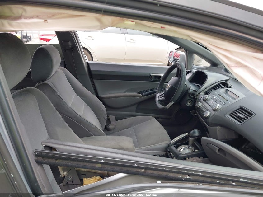 2008 HONDA CIVIC SEDAN 1.8L I-4 VVT, 140HP