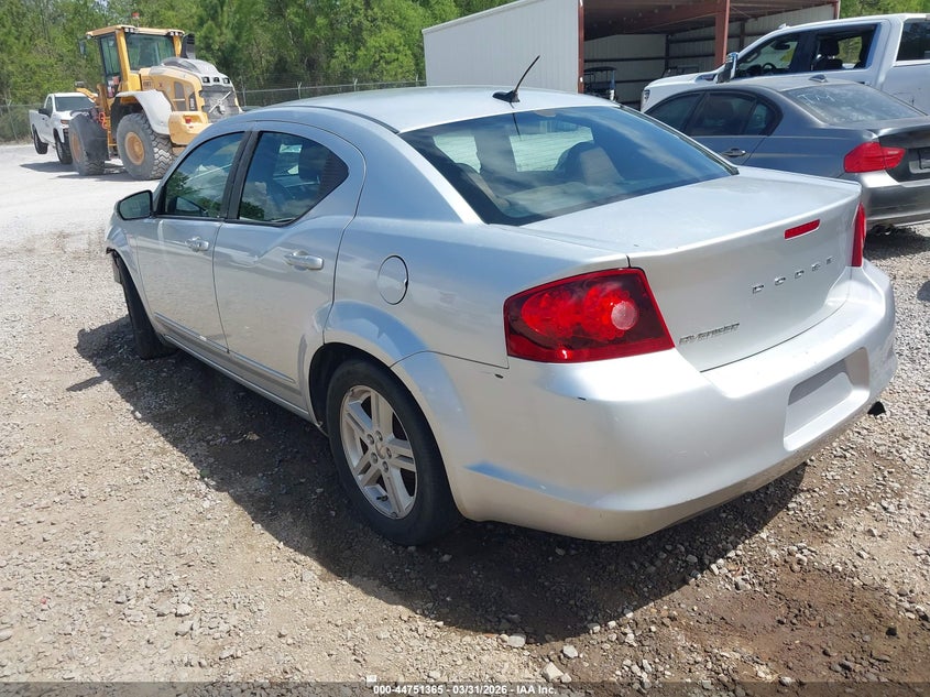 2012 Dodge Avenger Sxt