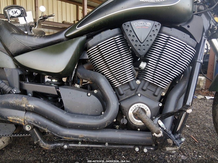 2017 Victory Motorcycles Gunner VIN: 5VPCGBAB3H3058412 Lot: 44751419